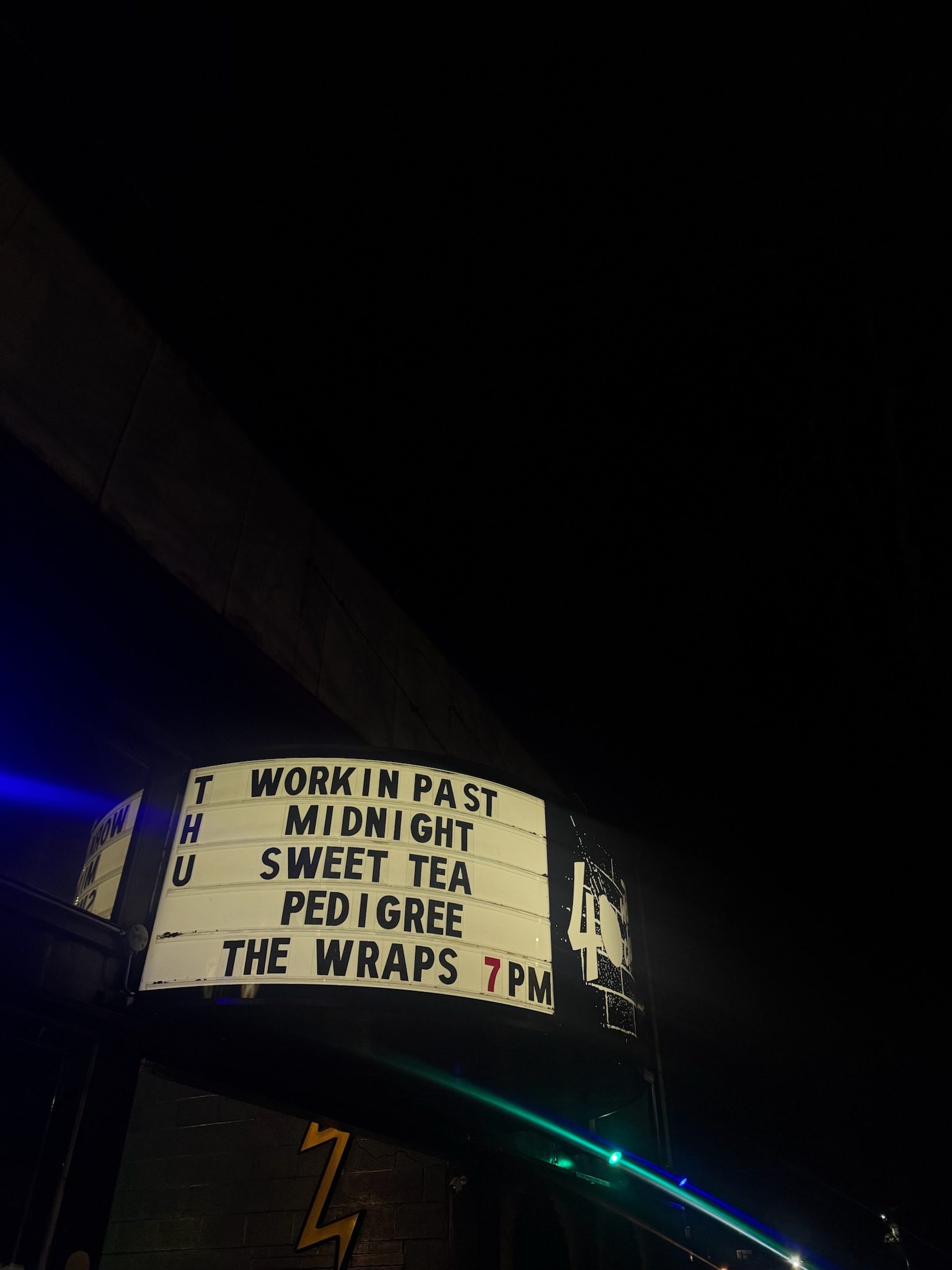 40 Watt Club marquee